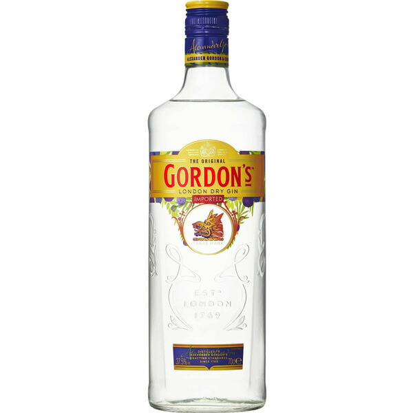 楽天市場】ゴードン ロンドン ドライ ジン 43度 750ml 正規品