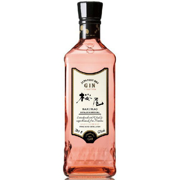 楽天市場】JAPANESE DRY GIN ORIGINAL 桜尾 700ml ジン さくらお