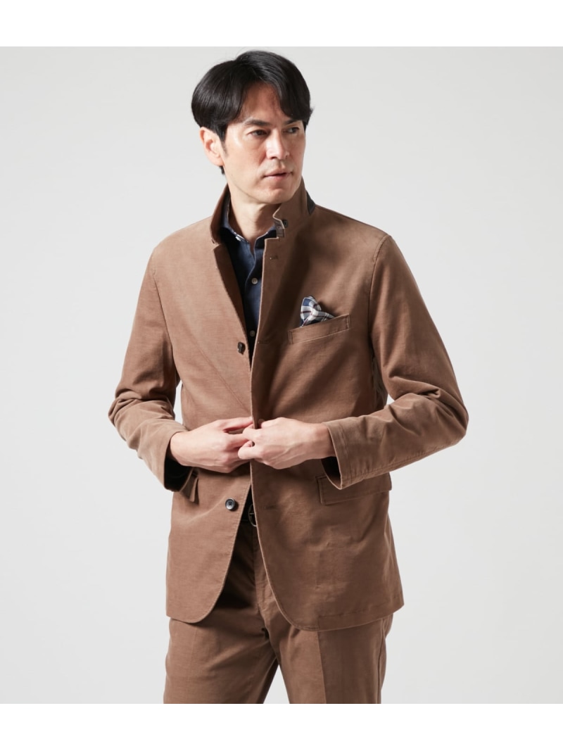 【SALE／40%OFF】【ストレッチ・ウォッシャブル】曲がったはね除ける電話を掛ける コンバーチブルアウター(セットアップ相応う) NEWYORKER MEN ニューヨーカー ジャケット・アウター 余分の物のジャケット・アウター ベージュ 青味【RBA_E】【貨物輸送無料】[ Fashion]