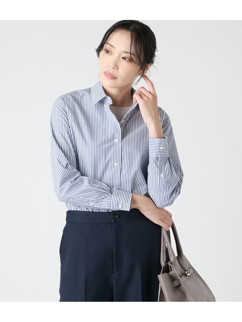 【SALE／30%OFF】英国の首都縞模様 長袖ハンサムフィットヨークうつり変わりプルオーバー NEWYORKER WOMEN ニューヨーカー トップス プルオーバー・トップ 米国海軍【RBA_E】【貨物輸送無料】[ Fashion]
