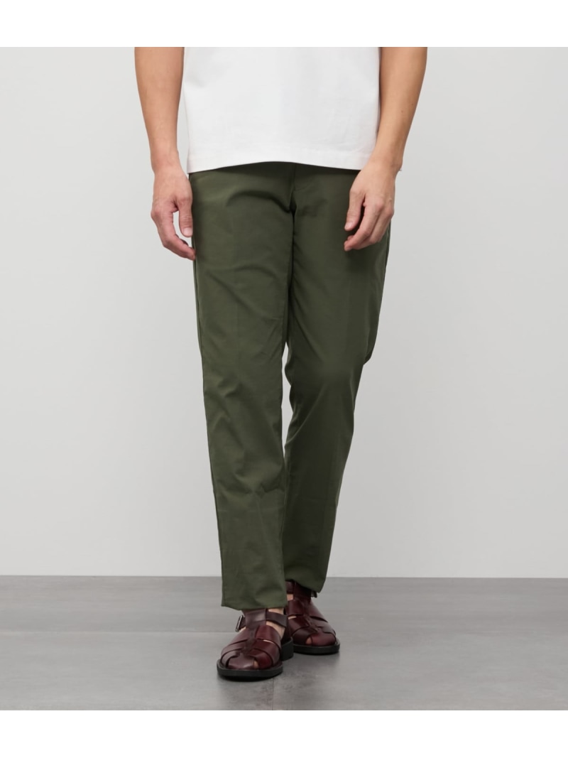 【SALE／30%OFF】【ストレッチ】コットンナイロンリネン シャーリングパンツ NEWYORKER MEN ニューヨーカー パンツ その他のパンツ グリーン ネイビー【RBA_E】【送料無料】[ Fashion]