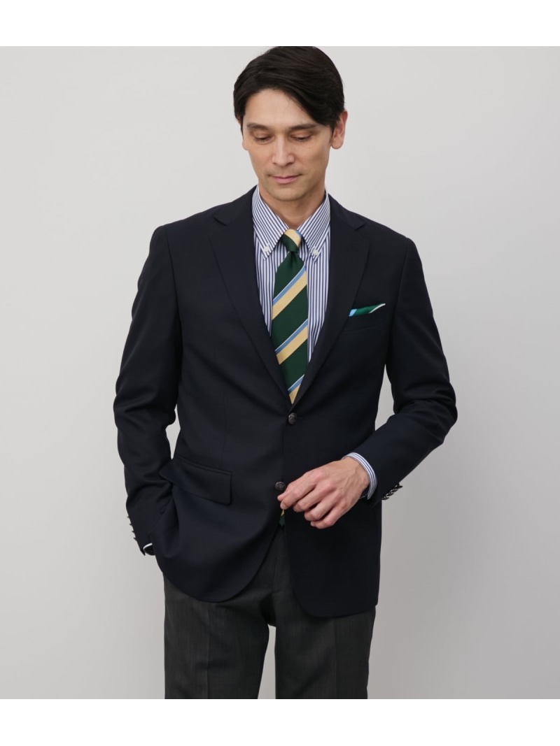 【SALE／40%OFF】【防シワ・撥水】TRAVEL COMFORT メッシュ ブレザー NEWYORKER MEN ニューヨーカー ジャケット・アウター テーラードジャケット・ブレザー ネイビー【RBA_E】【送料無料】[ Fashion] 28,314円