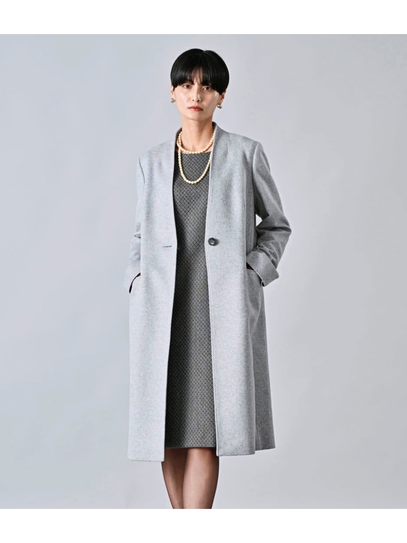 楽天市場】【SALE／50%OFF】MTRウールカシミヤ Vカラーコート NOBLE