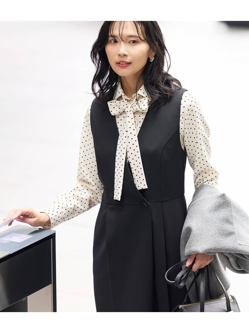 【SALE／50%OFF】【ウォッシャブル】素っ気ない伸ばすこと オールインワン NEWYORKER WOMEN ニューヨーカー ズボン下 余分の物のズボン下 黒いこと【RBA_E】【貨物輸送無料】[ Fashion]