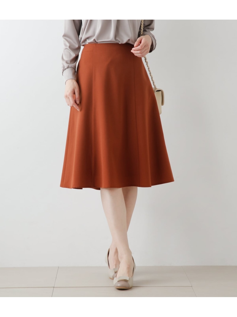 【SALE／50%OFF】TWクリアツイル 太陽面爆発スコート NEWYORKER WOMEN ニューヨーカー スコート 余分の物のスコート オレンジ色【RBA_E】【貨物輸送無料】[ Fashion]