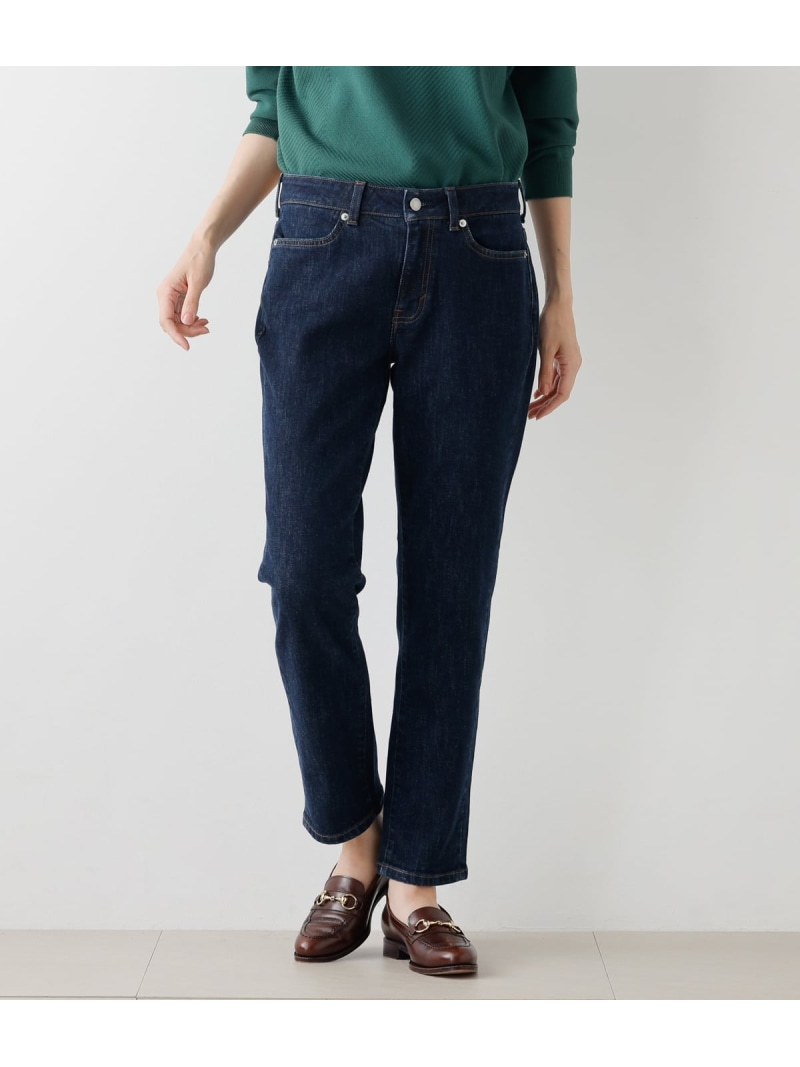 【SALE／40%OFF】【60th&times;コラボ】EDWIN 12オンスデニムパンツ NEWYORKER WOMEN ニューヨーカー パンツ ジーンズ・デニムパンツ ネイビー【RBA_E】【送料無料】[ Fashion]｜NEWYORKER