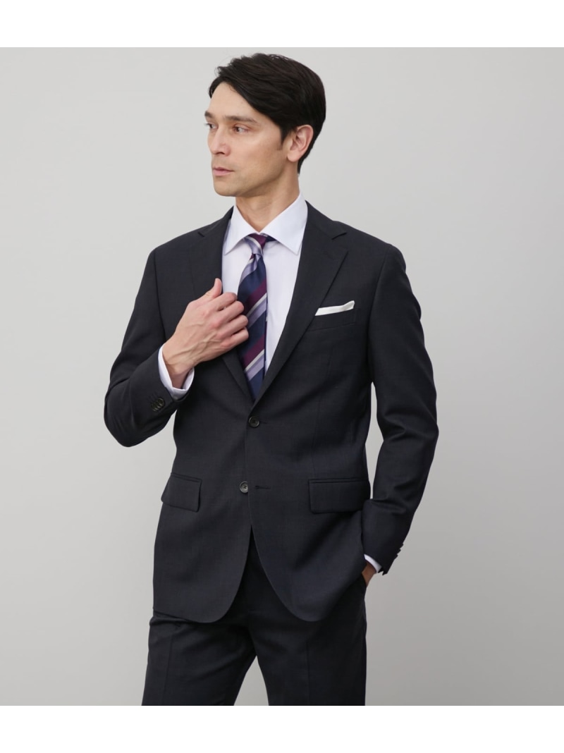 【SALE／30%OFF】【撥水】New 10month チェック ジャケット(セットアップ対応) NEWYORKER MEN ニューヨーカー スーツ・フォーマル セットアップスーツ ネイビー【RBA_E】【送料無料】[ Fashion]｜NEWYORKER