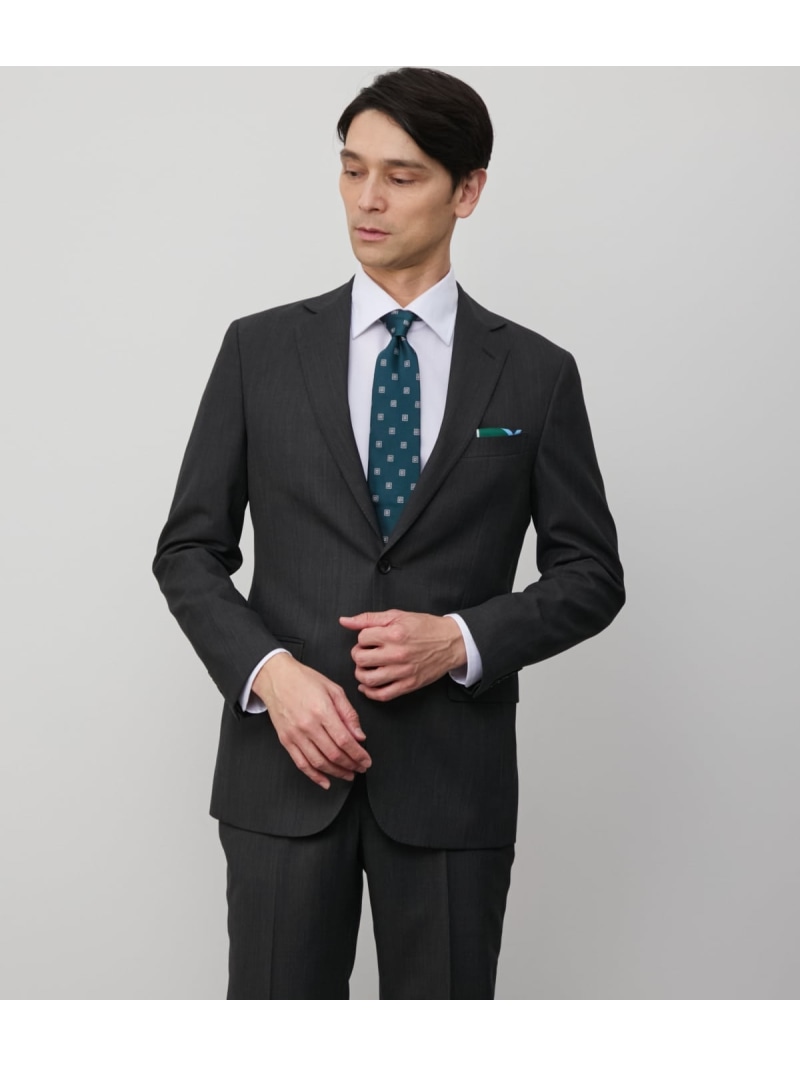 【SALE／50%OFF】【防シワ・撥水】TRAVEL COMFORT バーズアイ ジャケット(セットアップ対応) NEWYORKER MEN ニューヨーカー スーツ・フォーマル セットアップスーツ ネイビー グレー【RBA_E】【送料無料】[ Fashion]｜NEWYORKER