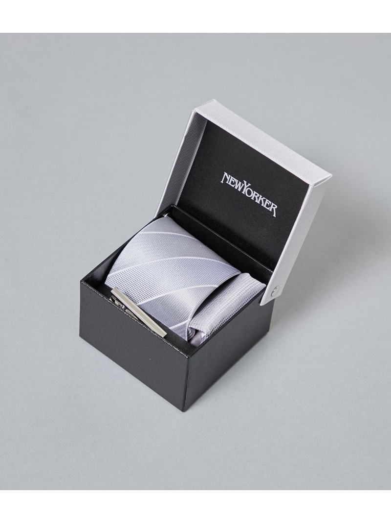 フォーマルネクタイ ボックスセット NEWYORKER MEN ニューヨーカー ファッション雑貨 その他のファッション雑貨【送料無料】[ Fashion]