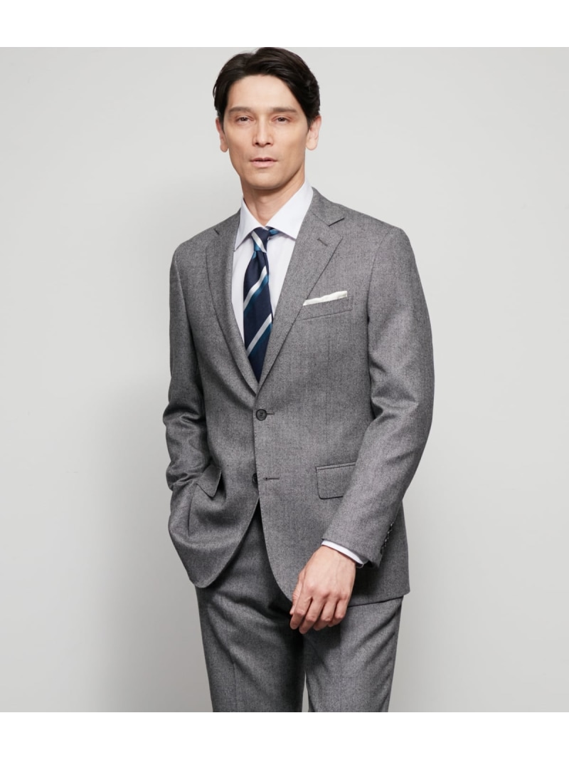 【SALE／40%OFF】【防シワ・撥水】TRAVEL COMFORT マナードムリネ ホームスパン ジャケット(セットアップ対応) NEWYORKER MEN ニューヨーカー スーツ・フォーマル セットアップスーツ ネイビー【RBA_E】【送料無料】[ Fashion]｜NEWYORKER