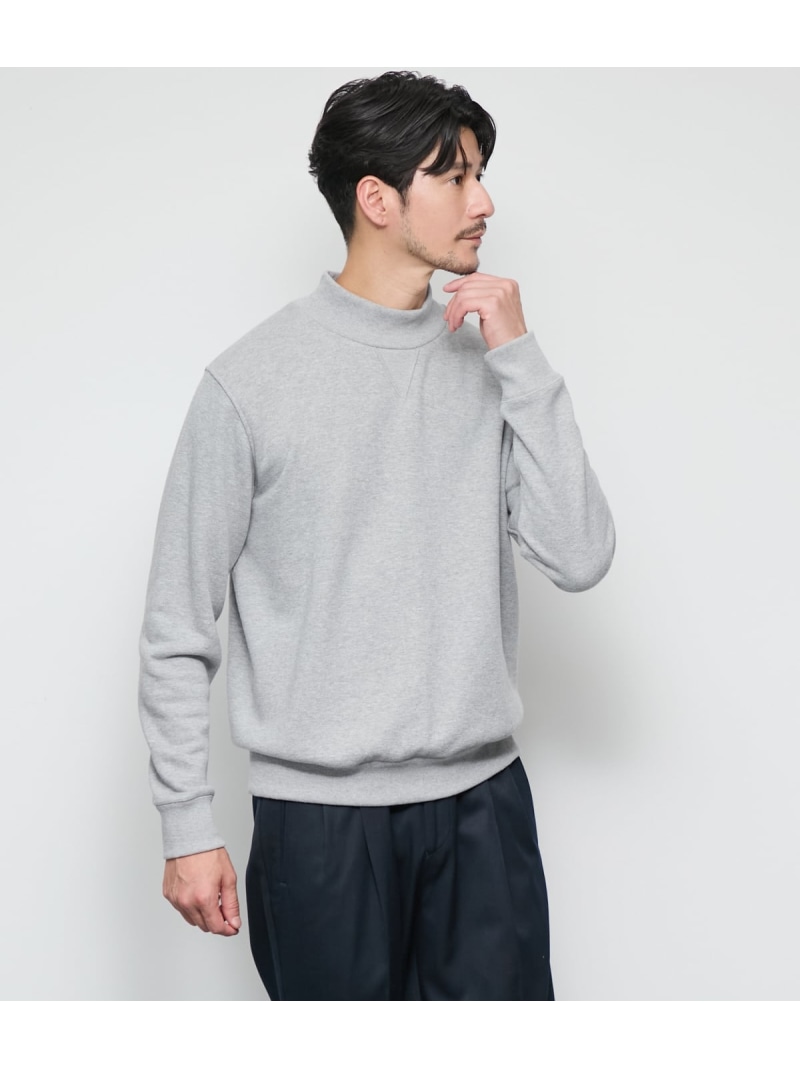 【SALE／40%OFF】【UCT】 モックネック スウェット NEWYORKER MEN ニューヨーカー トップス スウェット・トレーナー ブラック【RBA_E】【送料無料】[ Fashion] 10,745円