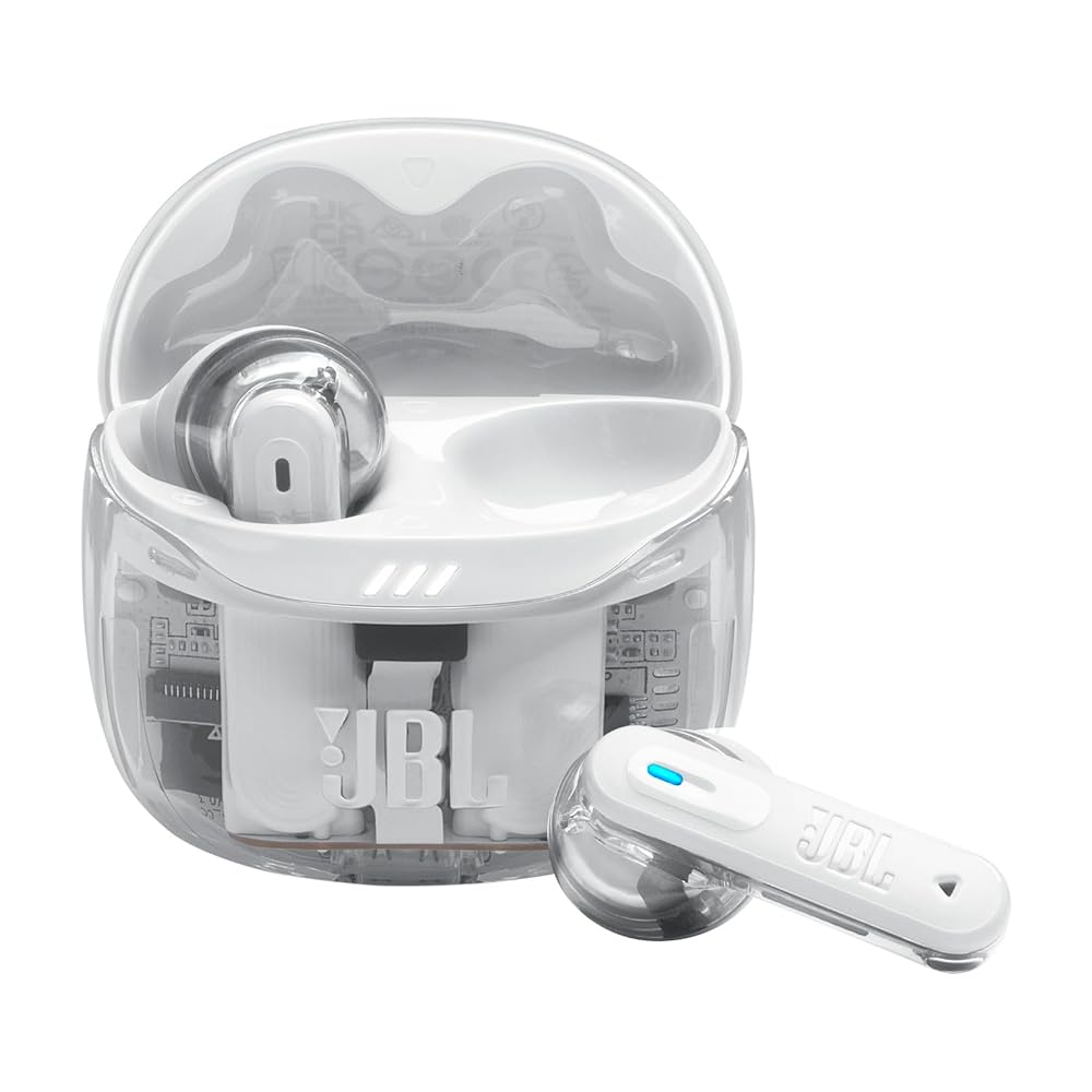 JBL Tune Flex 2 / ワイヤレスイヤホン/bluetooth/マルチポイント対応 / 選べる2ウェイ装着 / ハイブリッドノイズキャンセリング / IP54防水・防塵/外音取り込み/ホワイト / JBLTFLEX2GWHT