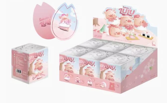 楽天市場】52TOYS 子豚lulu ハッピーシリーズ フィギュア 8個入り BOX