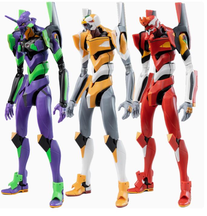 Yolopark 新世紀エヴァンゲリオン EVA 初号機 EVA-01  EVA-02  EVA-03 プラモデル 組み立てキット 3体セット《発売済・在庫品》