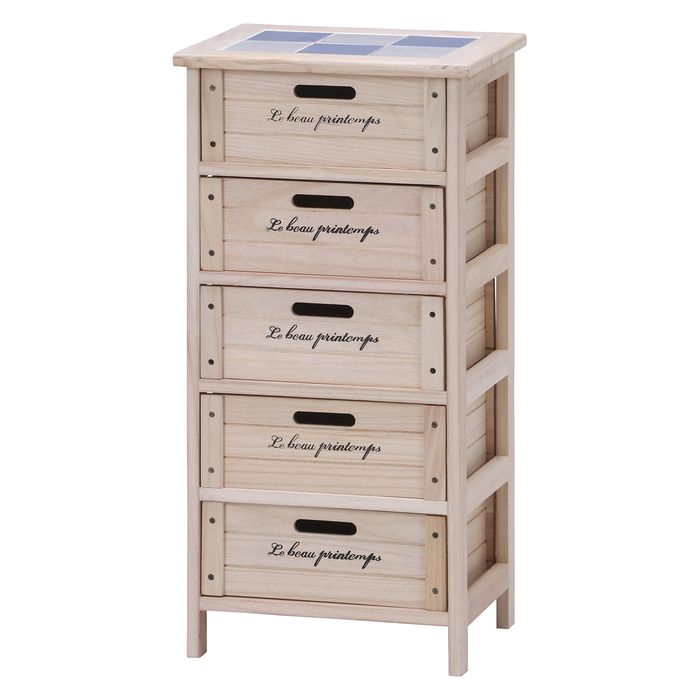 木製チェスト 5段 引き出し付き 楽天市場】チェスト 5段 木製 完成品 おしゃれ 幅80cm