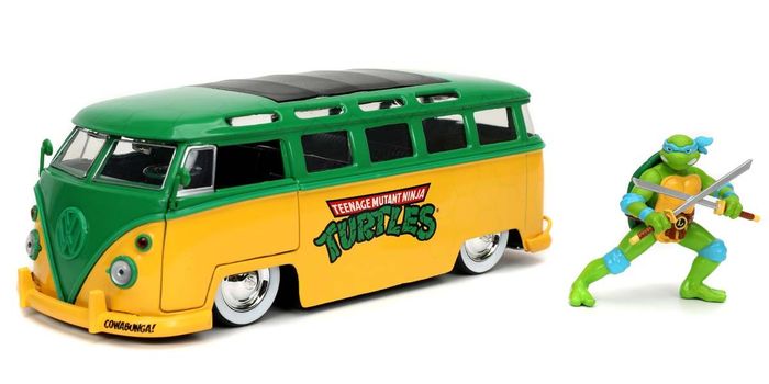 楽天市場 1 24 1962 Vwバス レオナルド フィギュア付 ミュータントタートルズ Jada Toys 車 Jada フォルクスワーゲン ミニカー コレクション 趣味 宇治ｓｔｙｌｅ