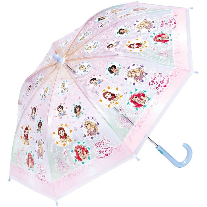 楽天市場】ディズニープリンセス 子供用 ビニール 傘 ( 45cm