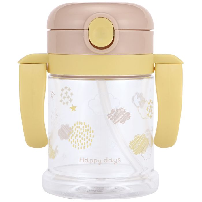 ベビー用品 ストローマグ 折りたたみストローマグ 260ml Happydays ベビーマグ ストロー飲み かわいい 子ども キッズ 女の子 Kshw1n スケーター 商品追加値下げ在庫復活