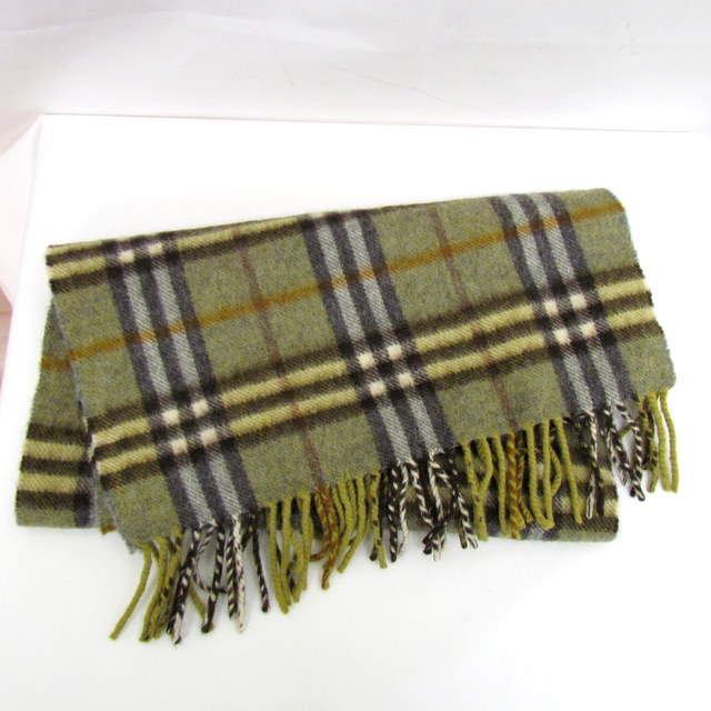 men's wool burberry scarf