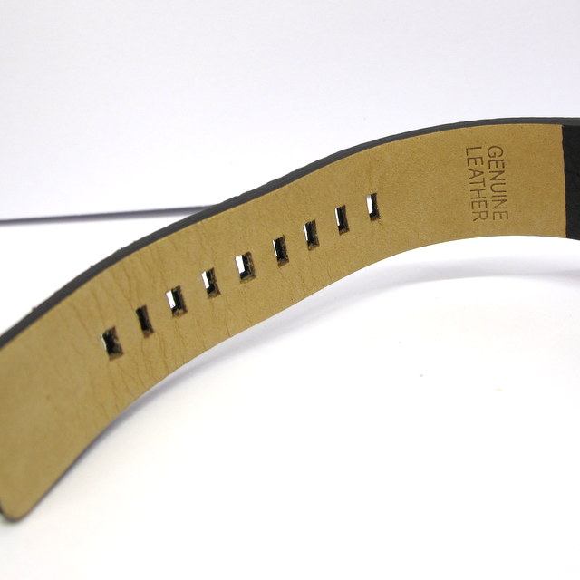 diesel柴油手表dz-1745局脸模拟石英推进器背3针10bar黑色银子皮革