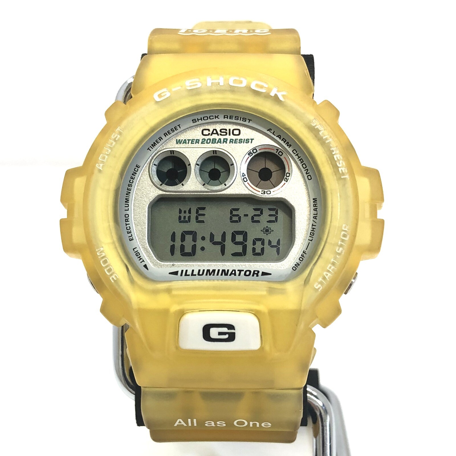 G Shock ジーショック Casio カシオ 腕時計 Dw 6900k イルクジ 第5回 イルカクジラ会議 Icerc 三つ目 ホワイトスケルトン デジタル クォーツ バックライト T東大阪店 Itcgan2biq2i 中古 Ry4877 Tintareklam Com Tr