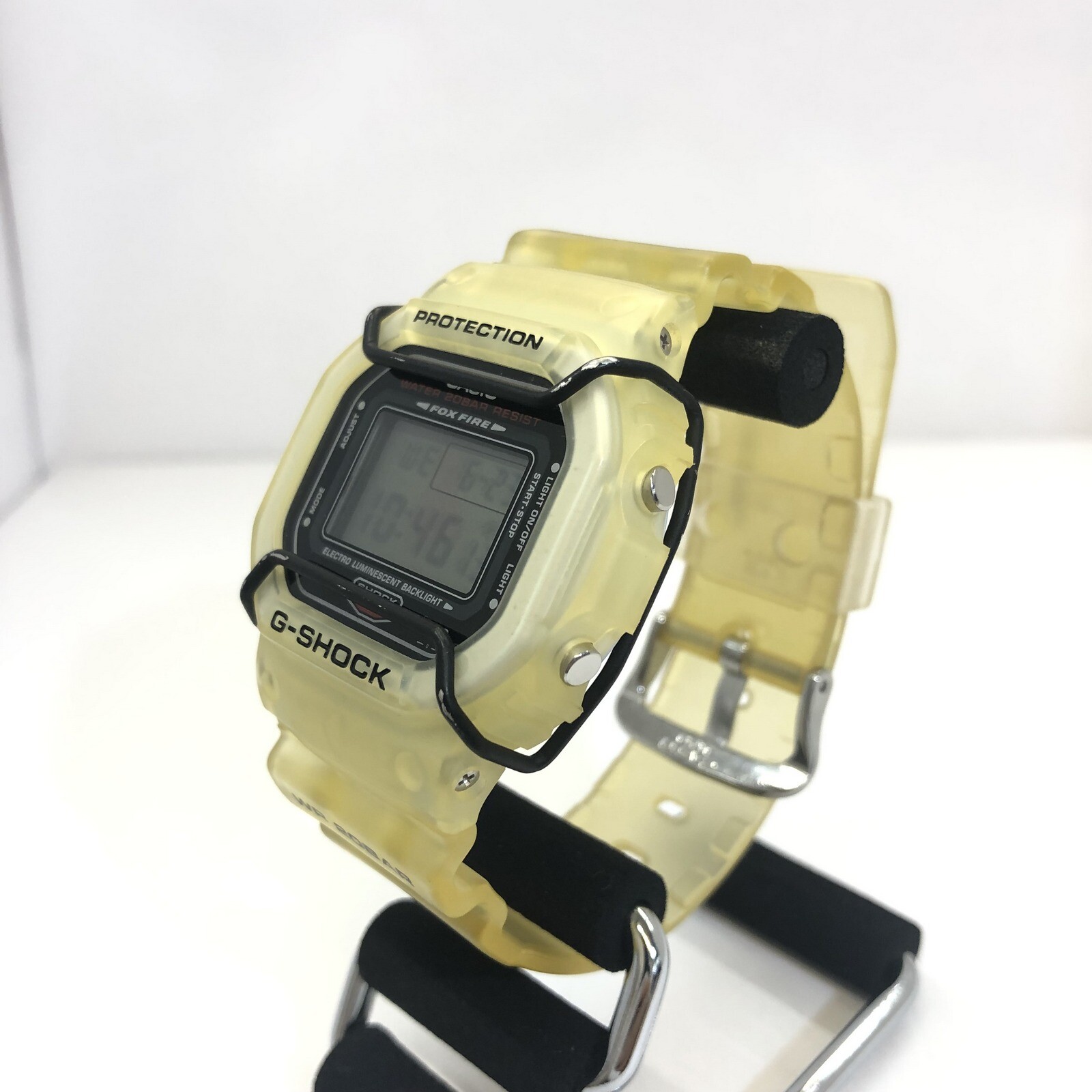 G Shock ジーショック Casio カシオ 腕時計 Dw 5600vt 7t Gプレゼンツ フェアリーズ チャーム Fairy S Charm 99 デジタル クリア スケルトン スピード プロテクター付き スクエアフェイス メンズ T東大阪店 Item0jq62c0o 中古 Ry4875 Rvcconst Com