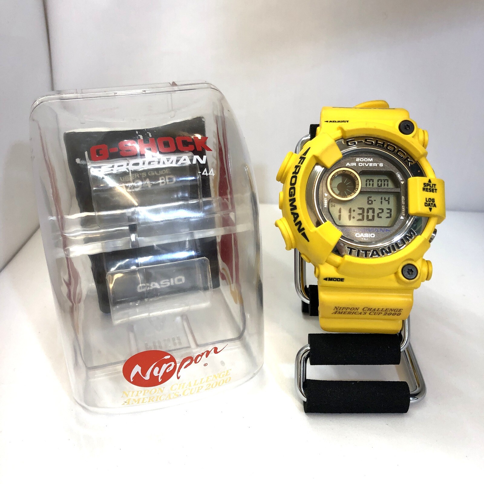 G Shock ジーショック Casio カシオ 腕時計 Dw 8200ac 9t フロッグマン Frogman アメリカズカップ ニッポンチャレンジ 2000 America S Cup イエロー デジタル クォーツ レア 希少 メンズ T東大阪店 It1i5wbt743c 中古 Ry4850 Aplusfinance Blog Com