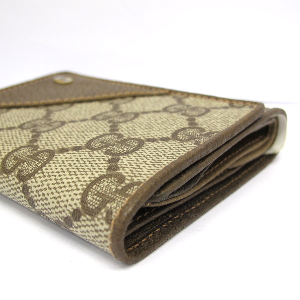 Gucci グッチ 財布 オールドグッチ 三つ折り財布 610 Ggプラス イタリア製 メンズ オンライン レディース 東大阪店 Used Next51店 送料無料 送料込 期間限定 送料無料継続 送料無料キャンペーン Used 未使用品 ヴィンテージ 多数取扱中 Next51