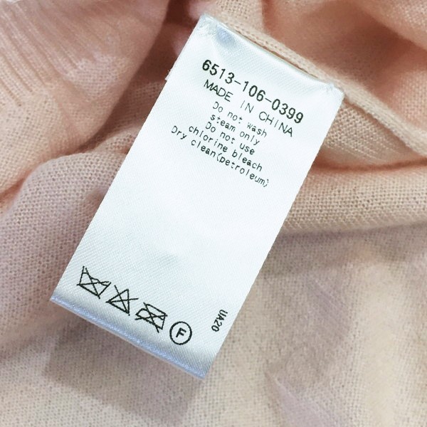 楽天市場 Drawer ドゥロワー カシミヤシルク後ろリボンvネックニット ピンク ピンク レディース 三国ケ丘店 Iticzw2appr8 中古 Rm49 Next51楽天市場店