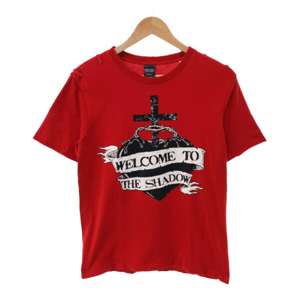 Tシャツ カットソー 生まれのブランドで ガンズ期 Shadow The To Welcome 本人期 宮下期 Tee ローズ カットソー ハートクロスプリントダメージ加工tシャツ 06ss Nine Number ナンバーナイン Rm1337i 中古 It0i5jd4y40g 三国ケ丘店 N Ine Number Www Finansalymm Com