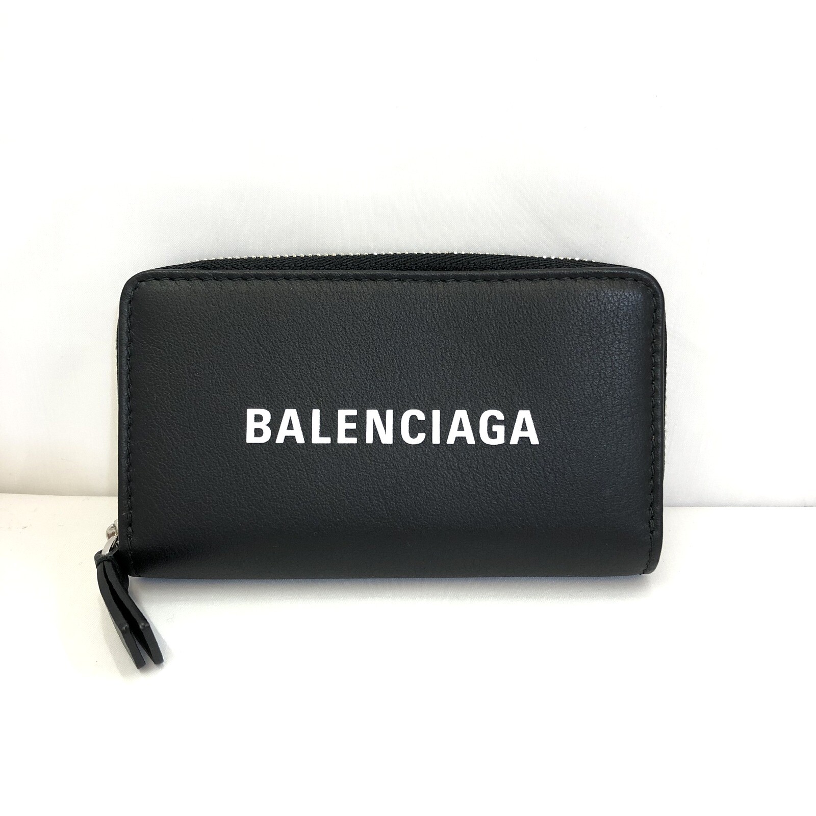 一番人気物 カードケース コインケース バレンシアガ Balenciaga Ryb66 Itxfhn7bz6dn 中古 T東大阪店 メンズ レディース 美品 未使用品 保存袋 保存箱 イタリア製 ウォレット 財布 小銭入れ ホワイトロゴ ブラック エブリディ エヴリデイ Everyday 1000 Dlq4n