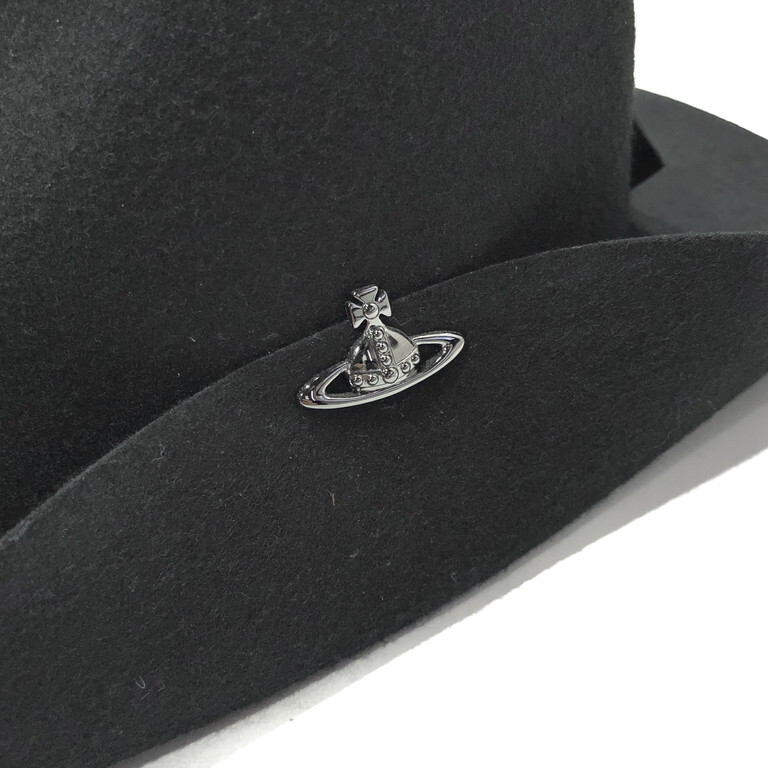 Vivienne Westwood 17aw クラウンカットレザーベルトワイドブリムハット ロゴ オーブ 帽子 アクセサリー ヴィヴィアンウエストウッド メンズ レディース ユニセックス 三国ケ丘店 Itaraa9ws42q 中古 Rm14i Butlerchimneys Com