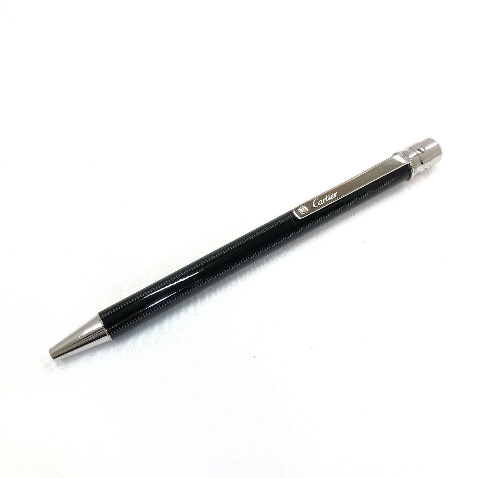 Cartier カルティエ ボールペン ST150189 サントス ドゥ ブラック ...