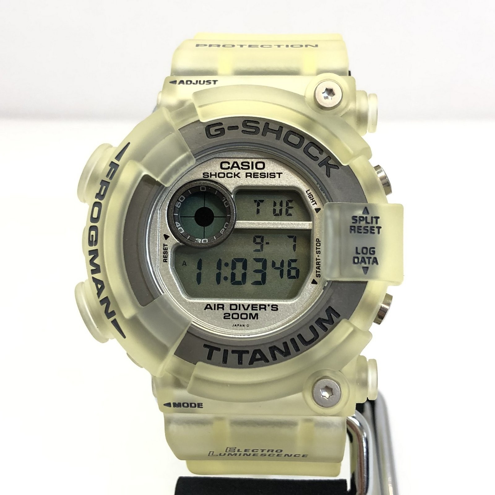 未使用 カシオG-SHOCK フロッグマン 透け蛙 | ovale.eu