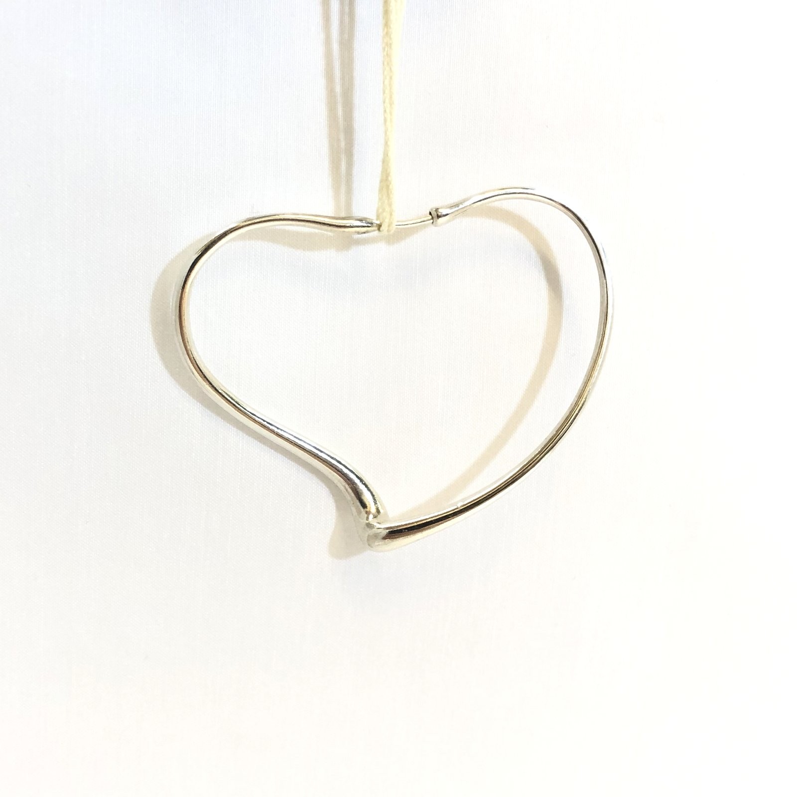 Tiffany Co ティファニー ピアス 片方のみ オープンハート フープ ミディアム リングハート エルサ ペレッティ Ag925 アクセサリー 保存袋 レディース T東大阪店 Itszenktxeyo 中古 Rlv0025 Lojascarrossel Com Br