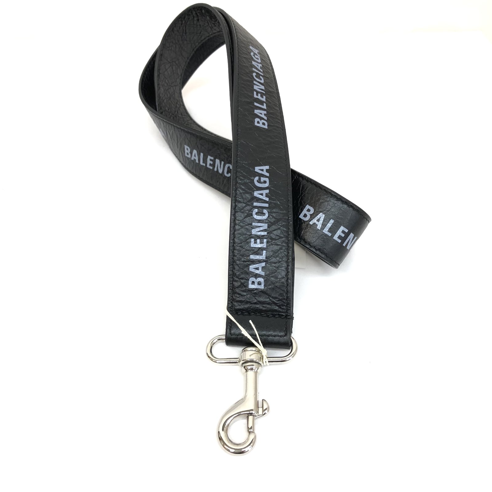 市場 BALENCIAGA 携帯ストラップ ロゴ ブラック キーホルダー ネック 市場 BALENCIAGA 携帯ストラップ ロゴ ブラック キーホルダー ネック