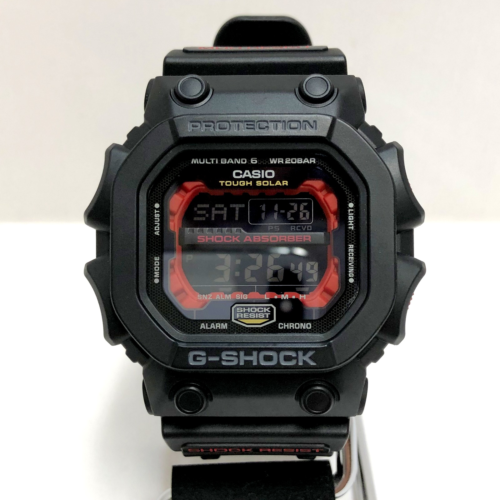 安心と信頼 G-SHOCK コラボ 電波 ソーラー 時計 BLUE NOTE 限定