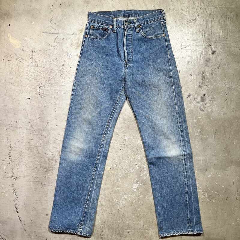 玄関先迄納品 LEVI'S リーバイス 80's 501 66後期 デニムパンツ 赤耳