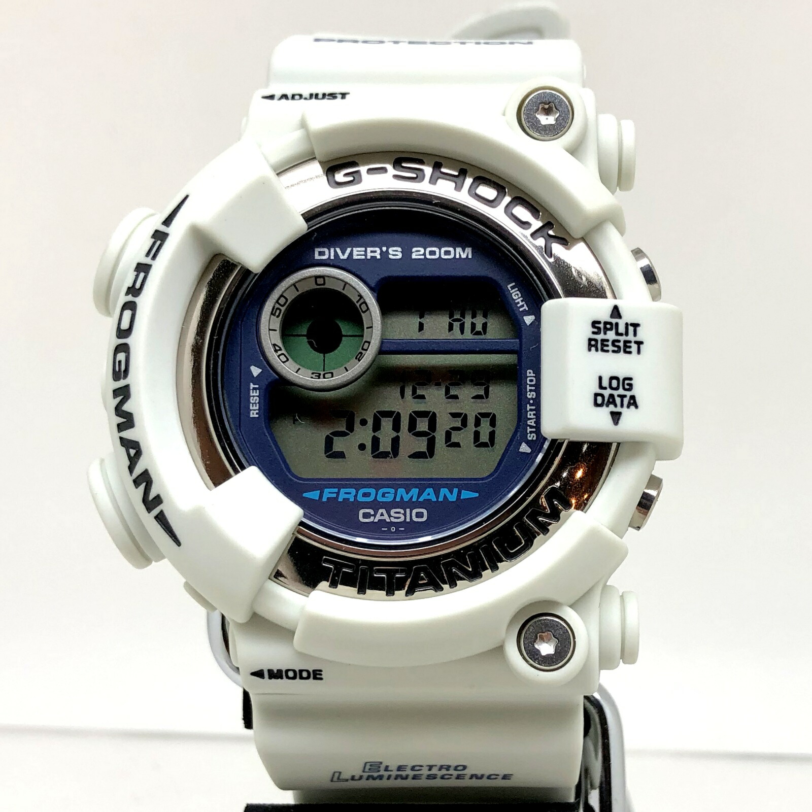 無地・新色登場！ G-SHOCK フロッグマン ホワイトグレー - 腕時計