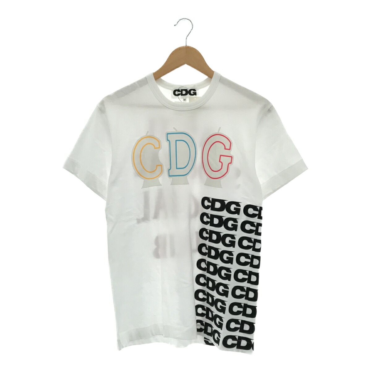 楽天市場】PLAY CdG Tシャツ ホワイト Sサイズ コムデギャルソン