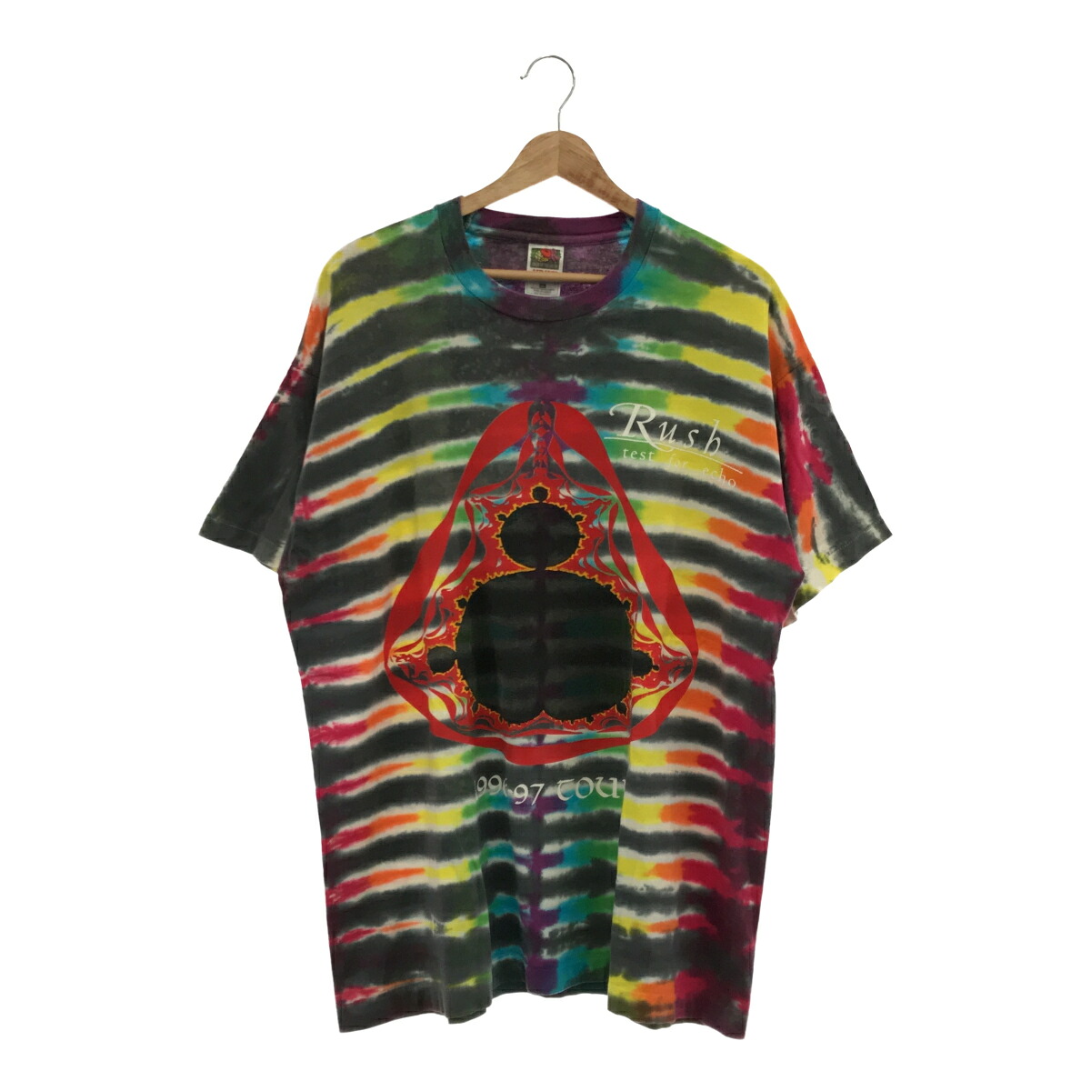 FRUIT OF THE LOM 90's Rush ラッシュ タイダイツアーTee バンドT test for echo 1996-97 カナダ製 XL 三国ケ丘店 ITVQQTDPNWD2 【中古】 RM741AH｜NEXT51店 11,081円