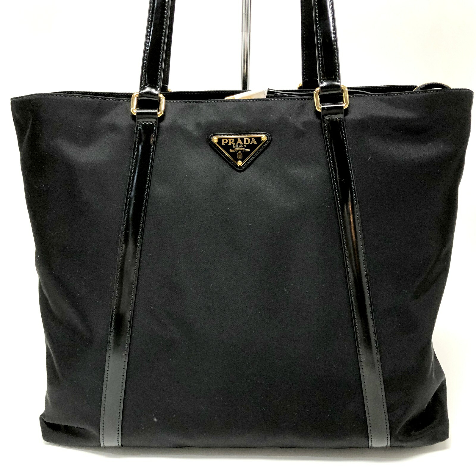 楽天市場】PRADA プラダ デニム 2WAYトートバッグ 1BG242 ショルダー