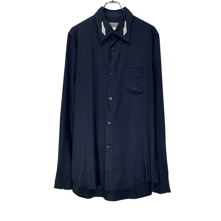 楽天市場】DseconD 23AW Funnel Collar Shirt ヴァージンウール