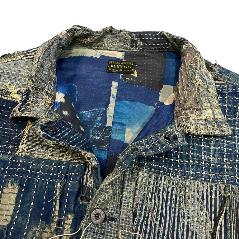 KAPITAL タグ付未使用 22SS KOUNTRY BORO SPRING 1ST JKT size 5