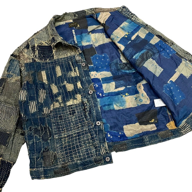 KAPITAL タグ付未使用 22SS KOUNTRY BORO SPRING 1ST JKT size 5