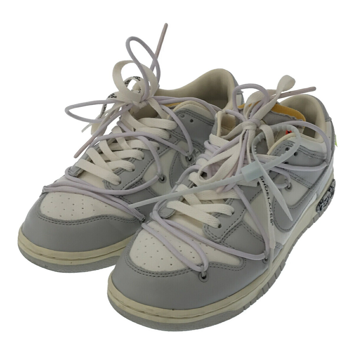 ダンク オフホワイト lot.19 カスタム Off-White - OFF-WHITE オフホワイト スニーカー 19AW ×NIKE