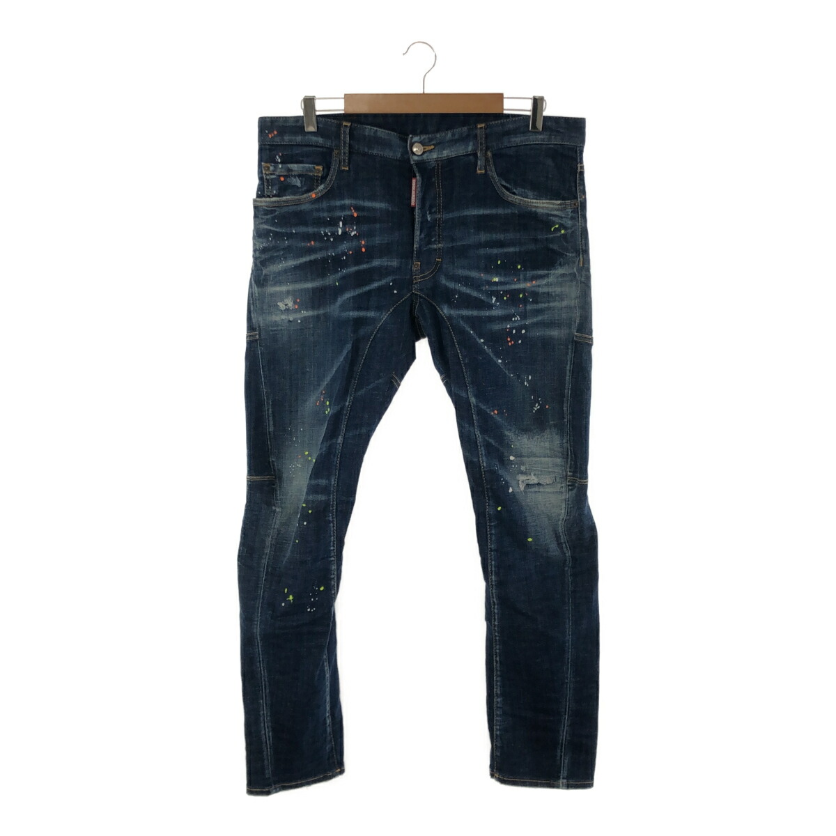 dsquared2 デニムズボン DSQUARED2 (ディースクエアード) ダメージ ボタンフライ