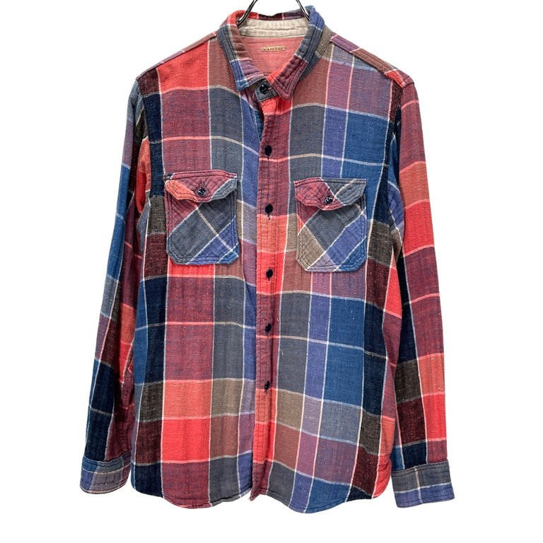 楽天市場】KAPITAL kapital ソフトリネン 開襟BIGシャツ EK-1433