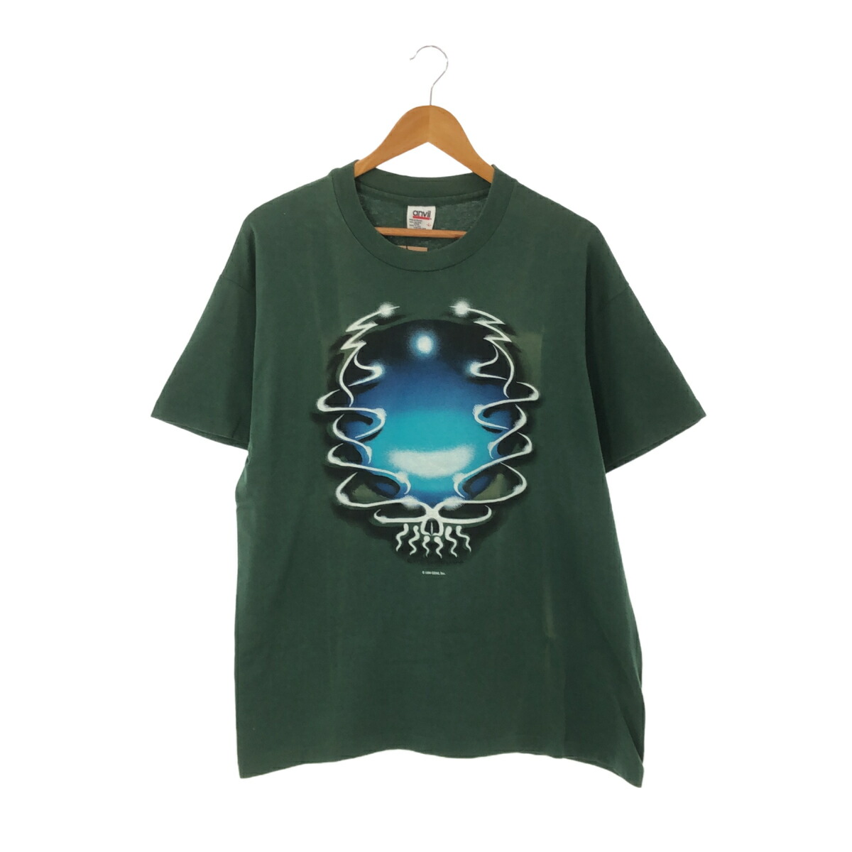 anvil 90 GRATEFUL DEAD MARC ALMERAデザインTee Tシャツ 1993 グリーン コットン コピーライト入り USA製 三国ケ丘店 ITS8TPI3KO4G 【中古】 RM5563D