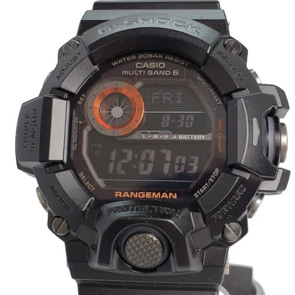 送料込み カシオ G-SHOCK GW-9400RD  ソーラー電波　レンジマン 楽天市場】CASIO カシオ G-SHOCK Gショック RANGEMAN レンジマン